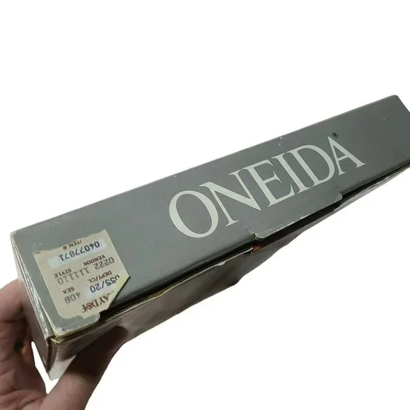 Vintage Oneida Oval Gallery Tray Divided Serving Tray Relish Dish Serveware - Picture 4 of 12